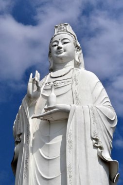 Danang, Vietnam Bayan Buda heykeli