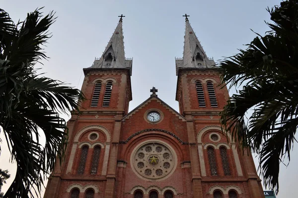 Notre Dame Cathedral di Saigon (Ho Chi Minh City), Vietnam — Stok Foto