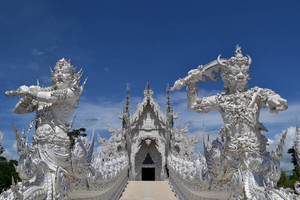 Closer to White Temple. Probably one of the most iconic temples 