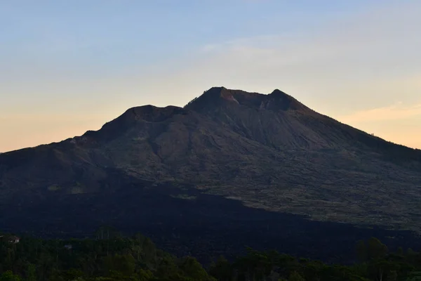 De weergave van Gunung Batur in Kintamani, Bali, Indonesië — Stockfoto