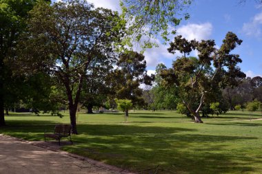 Görünüm etrafında Kraliyet Botanik Bahçesi, Melbourne, Avustralya