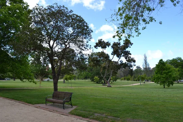 La vista alrededor del Real Jardín Botánico, Melbourne, Australia — Foto de Stock