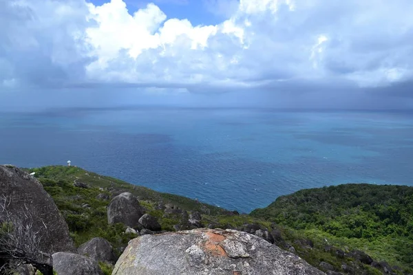 Η θέα σε όλο το νησί Φίτζροϋ, Queensland, Αυστραλία. Ο τόπος — Φωτογραφία Αρχείου