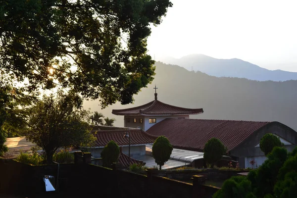 Matin silencieux au monastère trappiste (bénédictin) — Photo