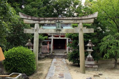 Kyoto, Japonya Sanjusangendo Tapınağı'nda bir tapınak