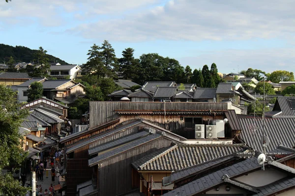 The residential (and traditional) area of Kyoto, Japan — Stock Photo, Image