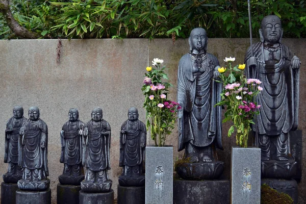 Статуя Будды японского стиля. Фото сделано в августе 201 — стоковое фото
