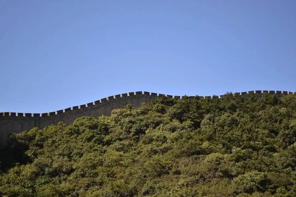 A far-away look to Great Wall of China. Pic was taken in Badalin