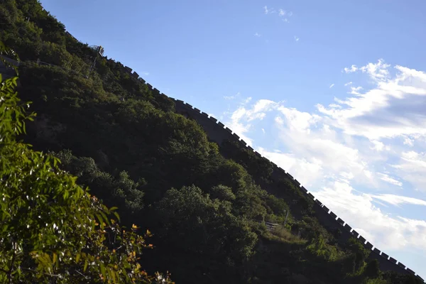 A far-away look to Great Wall of China. Pic was taken in Badalin