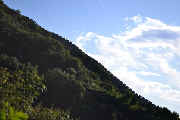 A far-away look to Great Wall of China. Pic was taken in Badalin