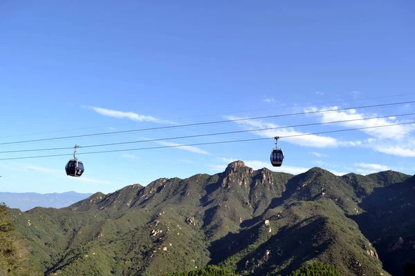 The cable car around Great Wall of China. Pic was taken in Badal