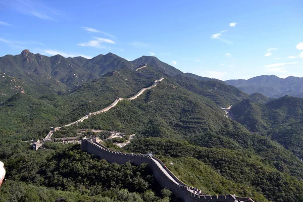 A far-away look to Great Wall of China. Pic was taken in Badalin