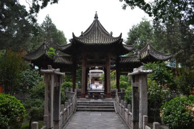 Ecek biri olarak kabul görünümü Xi'an Ulu Cami, çevresinde