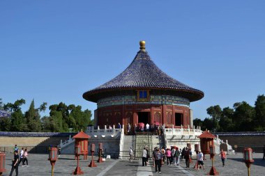 Cennet Tapınağı, Beijing gelen turist. PIC Se çekildi