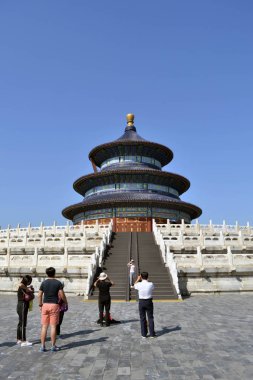 Cennet Tapınağı, Beijing gelen turist. PIC Se çekildi