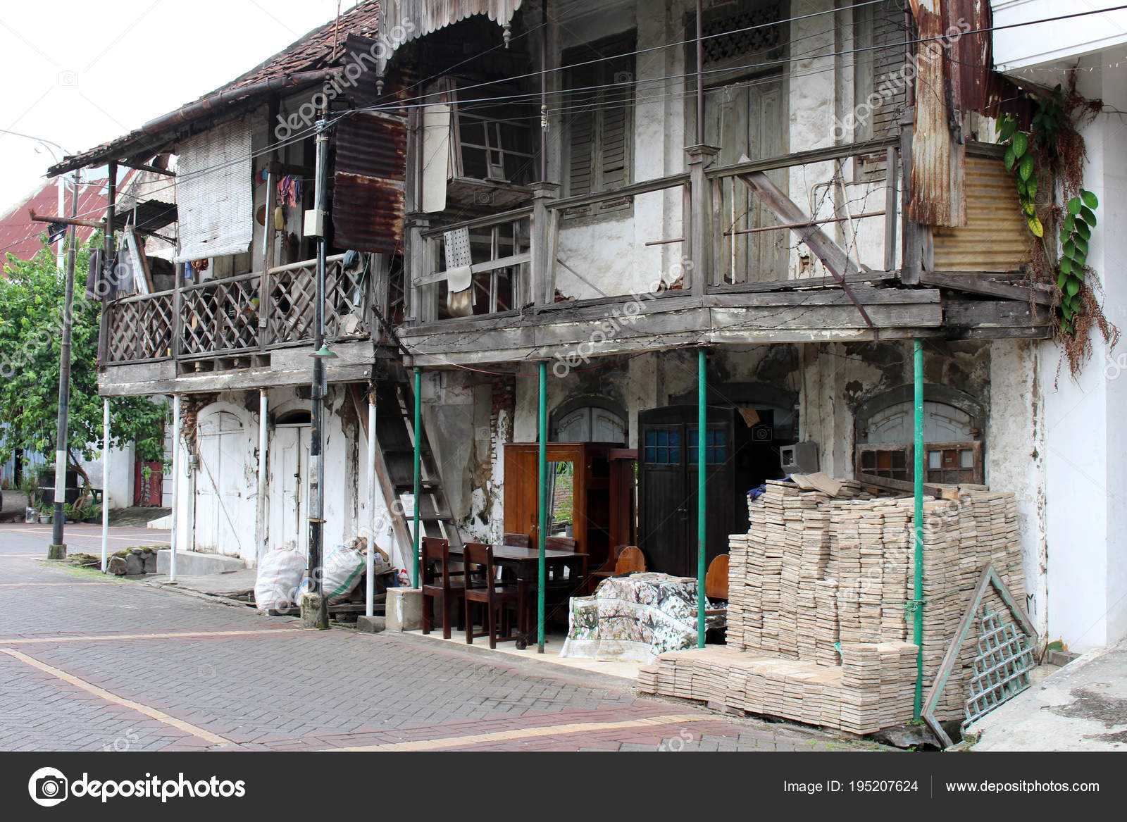 The Doors And Windows Around Kota Lama Old Town Semarang