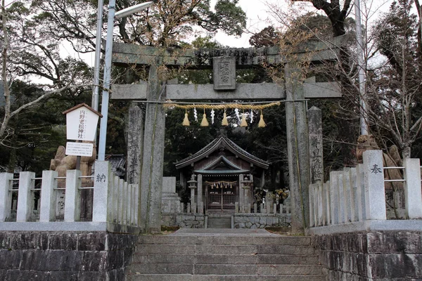 Tłumaczenie: "Świątynia Onechi" w Iizuka, Fukuoka, Japonia — Zdjęcie stockowe