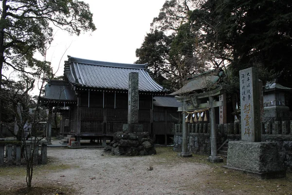 Vertaling: "Onechi heiligdom" in Iizuka, Fukuoka, Japan — Stockfoto