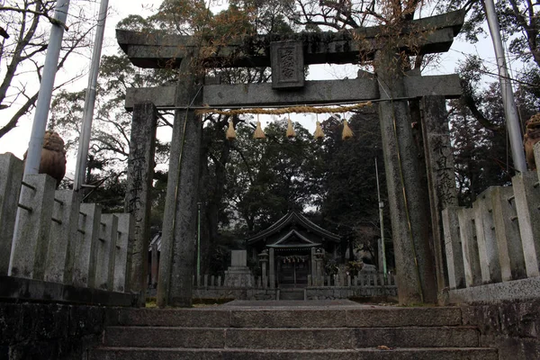 Traduzione: "Santuario Onechi" a Iizuka, Fukuoka, Giappone — Foto Stock