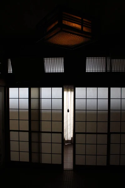 Vertaling: "Een traditionele kamer", op een oud Japans huis in F — Stockfoto