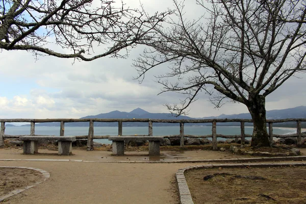 Η θέα της πόλης Karatsu από το κάστρο. Βρίσκεται η SE — Φωτογραφία Αρχείου