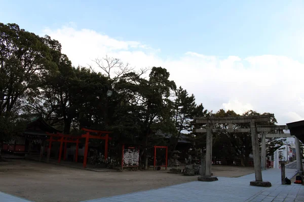 Translation: "Karatsu Shrine". The situation around — Stock Photo, Image