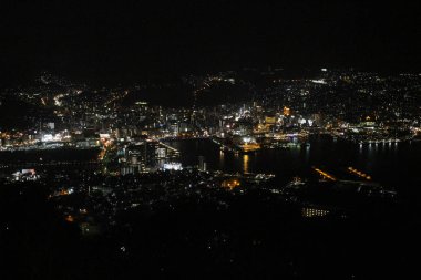 Mount Inasa, Nagasaki gece manzarası