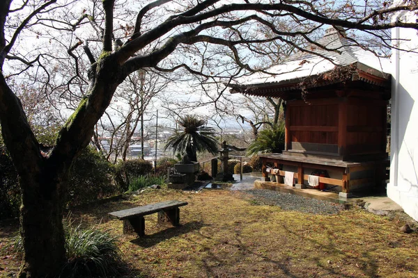 La vista desde el Templo alrededor de la estación de Hizen-Yamaguchi, Japón . —  Fotos de Stock