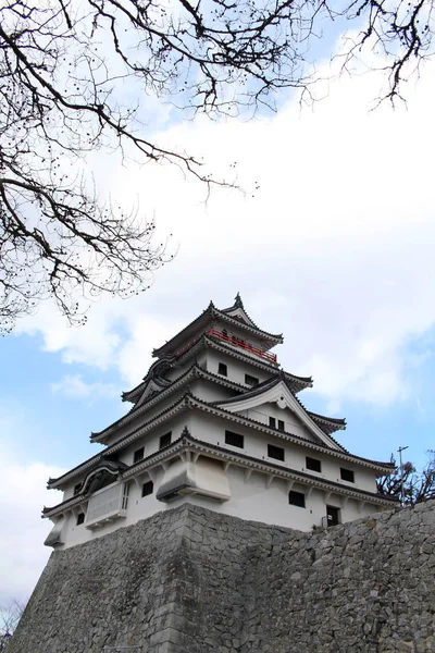 Castillo de Karatsu (Karatsu-jo), que se encuentra junto al mar —  Fotos de Stock