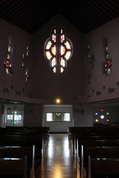 La iglesia, capilla o santuario de 26 mártires de Nagasaki includin — Foto de Stock