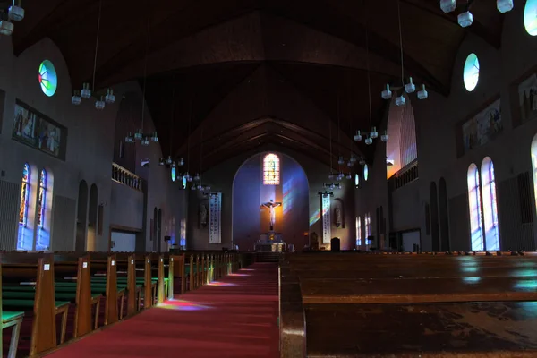 Inside the Immaculate Conception Cathedral (Urakami) of Nagasaki — Stock Photo, Image