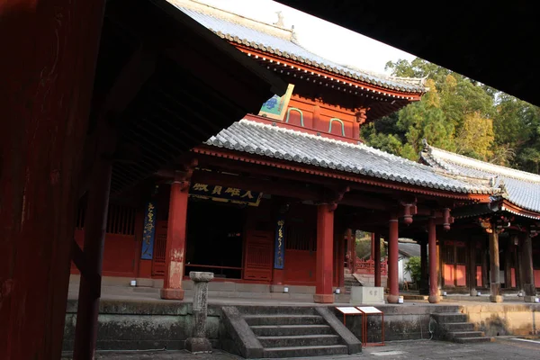 Traducción: "Templo Sofukuji", una incorporación del culto chino — Foto de Stock