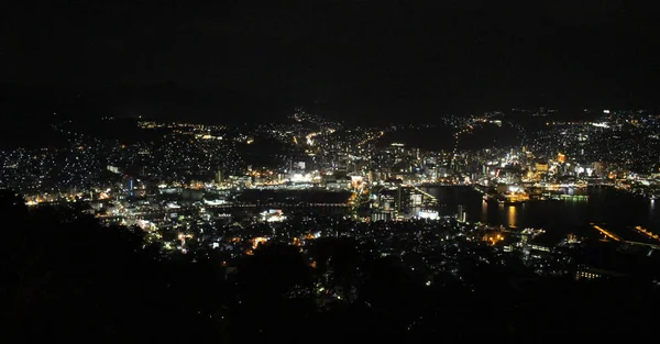 Mount Inasa, Nagasaki gece manzarası