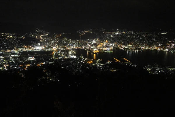 Mount Inasa, Nagasaki gece manzarası