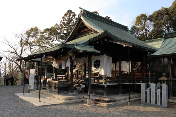 Sur le chemin du château d'Inuyama dans la préfecture d'Aichi — Photo