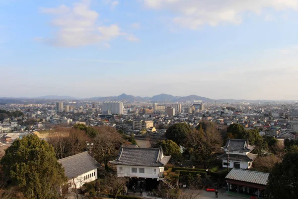 犬山町城の複合体からのビュー — ストック写真