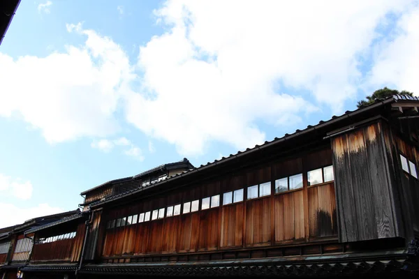 Higashi Chaya, una sorta di città vecchia di Kanazawa che anche popolare — Foto Stock