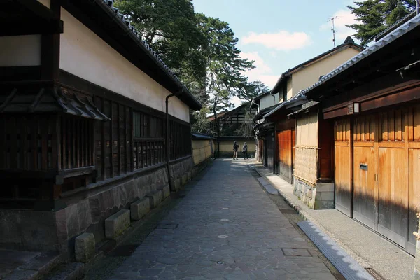 Nagamachi oblast, známá jako samurai okresního Kanazawa — Stock fotografie