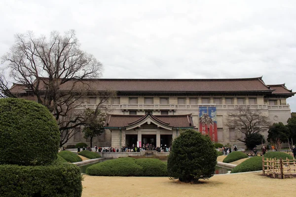 Situace kolem Tokijské národní muzeum, budovy jsou im — Stock fotografie