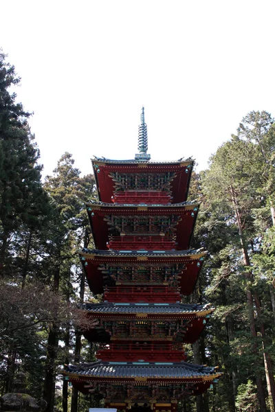Навколо храму Toshogu (зробити світової спадщини ЮНЕСКО) Никко, J — стокове фото