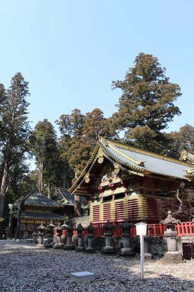 Runt Toshogu tempel (ingår i World Heritage lista), tha — Stockfoto