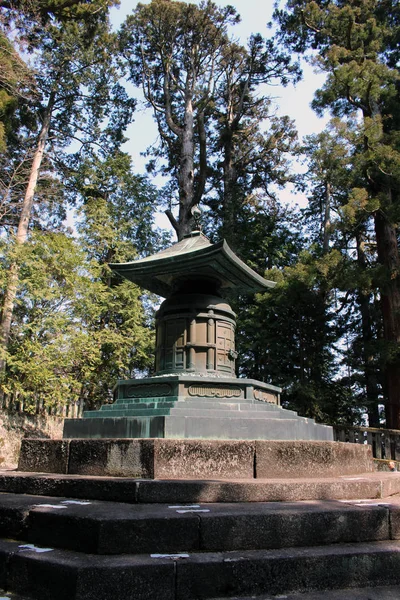 Em torno do mausoléu ou túmulo de Ieyasu Tokugawa — Fotografia de Stock