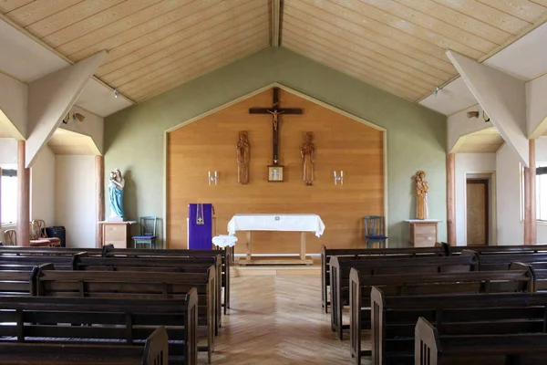 "Nikko Saint Anthony"Katolik Kilisesi. Basit bir ahşap kilise — Stok fotoğraf