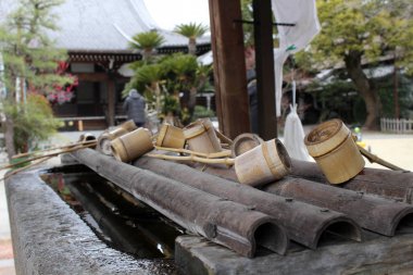 Hacı arındırmak için bir ritüel. Japonca'da 