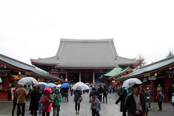 翻译: 浅草浅草寺寺, — 图库照片