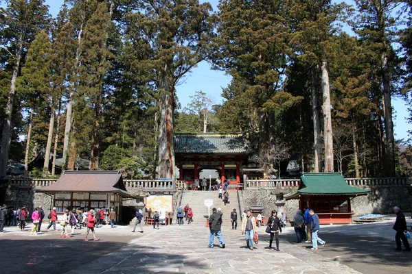 Intorno al Tempio Toshogu (fare la lista del patrimonio mondiale) di Nikko, J — Foto Stock