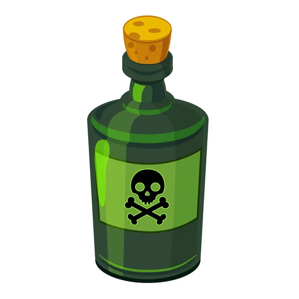 毒のベクトル図のボトル — ストックベクタ