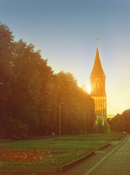 Catedral de Kaliningrado (antiguo Konigsberg ) — Foto de Stock