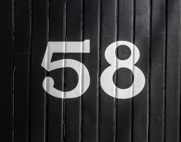 Street Numbers Background — Stock Photo, Image