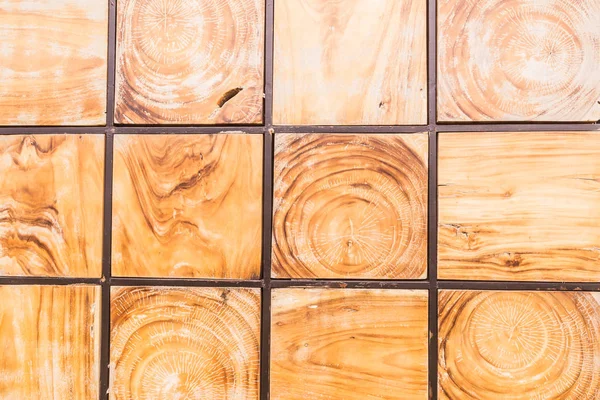 Textura de madera natural del tronco del árbol cortado se puede utilizar como backgrou — Foto de Stock